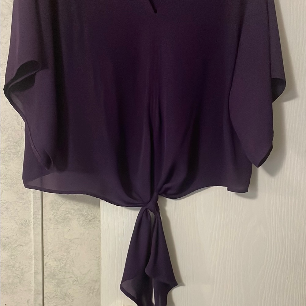 Adrienne Violet Blouse - Picture 3 of 5